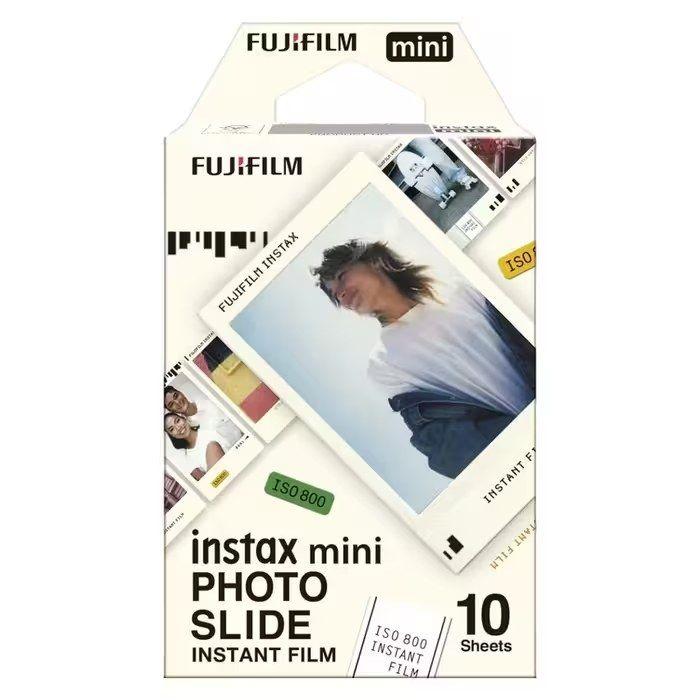 Filme Instantâneo FUJIFILM instax mini Photo Slide (10 folhas - ISO 800 - 54 x 86 mm)