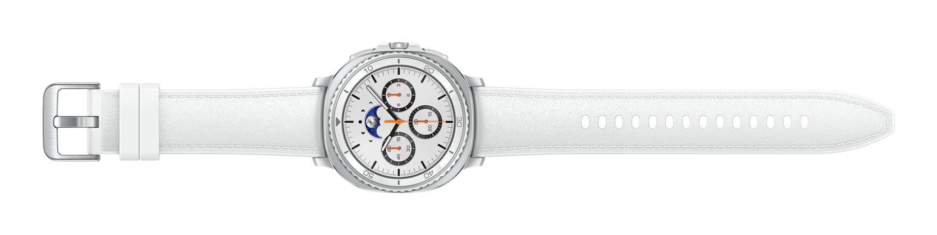 Smartwatch SAMSUNG Galaxy Watch8 Classic 46 mm Bluetooth (2000MB/64GB - 1,3" - Branco) — miniatura 6