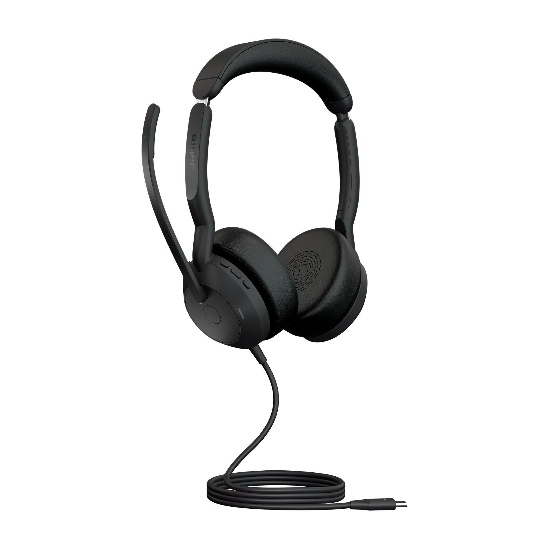 Headset JABRA Evolve2 50 UC (Binaural - Com fios - Supra-aural - Preto), miniatura 2