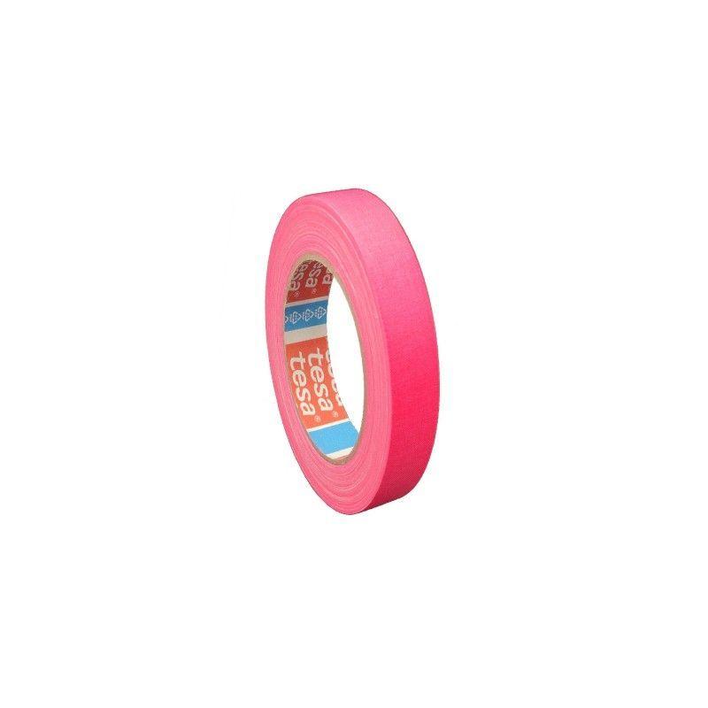 Fita Adesiva de Tecido Fluorescente TESA 4671 (Tecido - Rosa Neon), miniatura 2