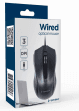 Rato GEMBIRD MUS-3B-01 (Ambidestro - 1000 DPI - Ótico - Preto)