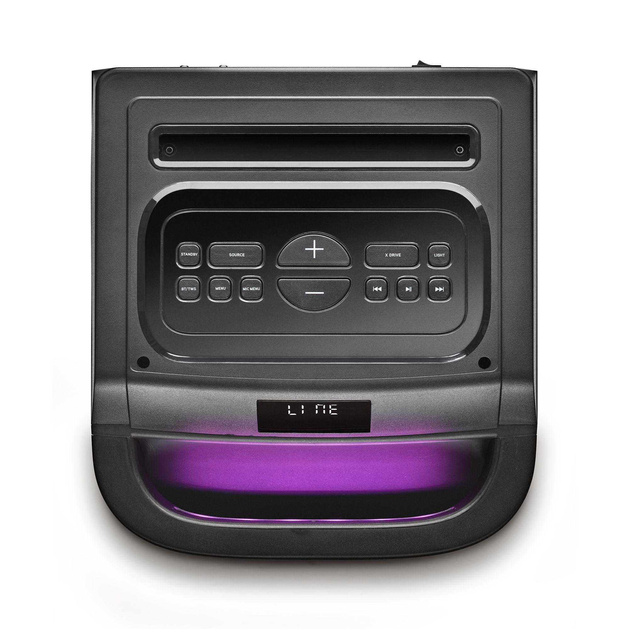 Coluna Portátil NGS WILD SPACE 3 (800 W - Sem fios - Preto), miniatura 6