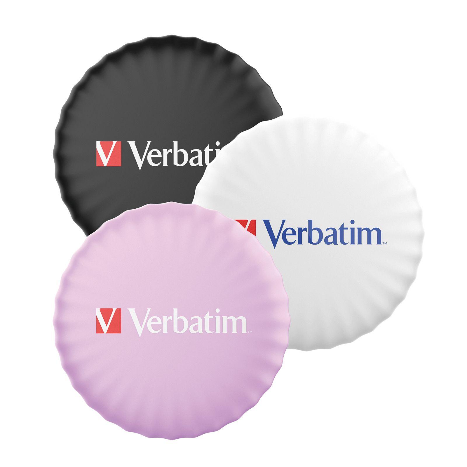 Localizador Bluetooth VERBATIM My Finder Coin 32135 (Preto, Rosa e Branco) — miniatura 3