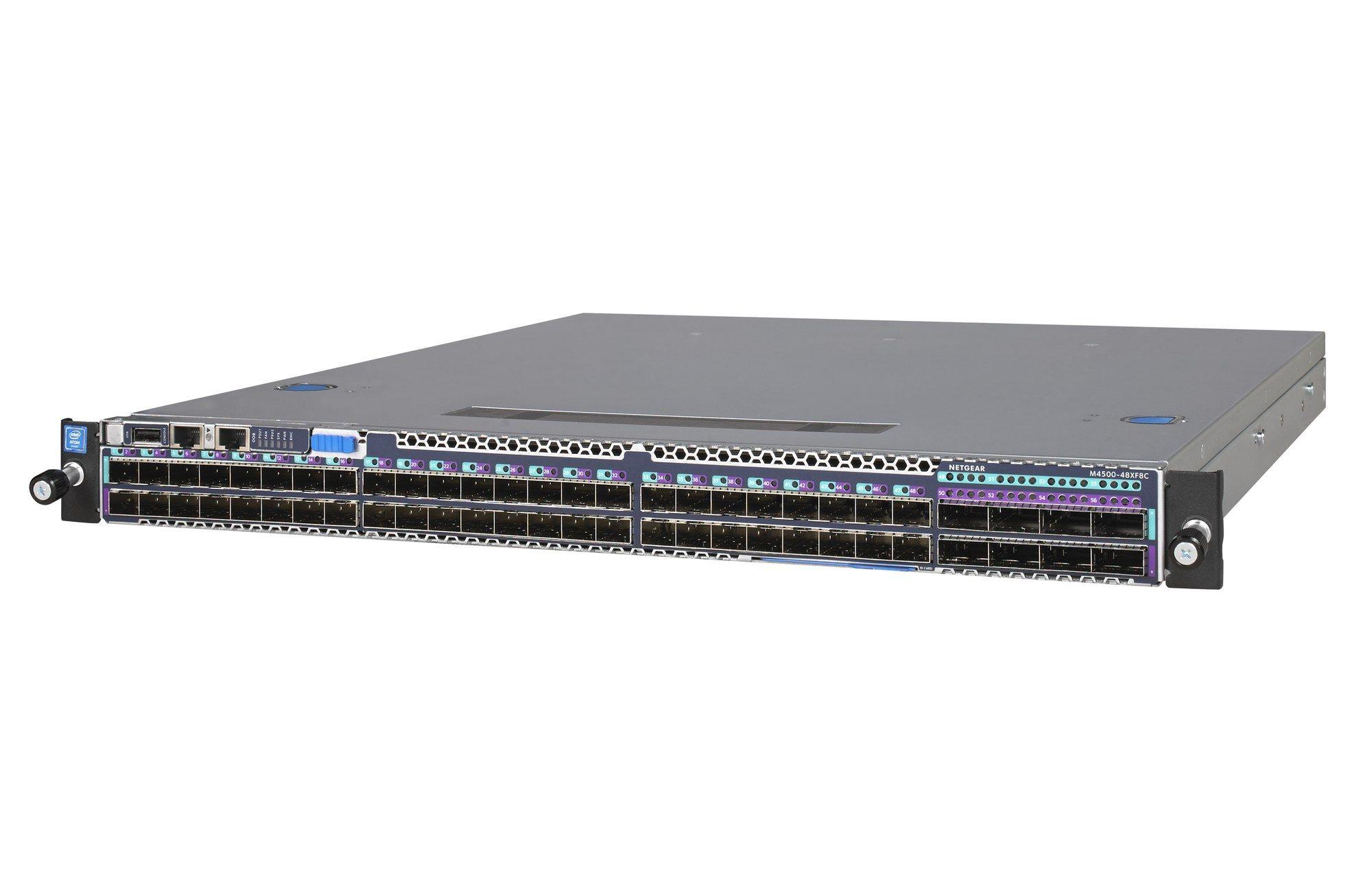 Switch Gerido NETGEAR XSM4556-100EUS (4000 Gbit/s - L2/L3/L4 - Preto) — miniatura 2