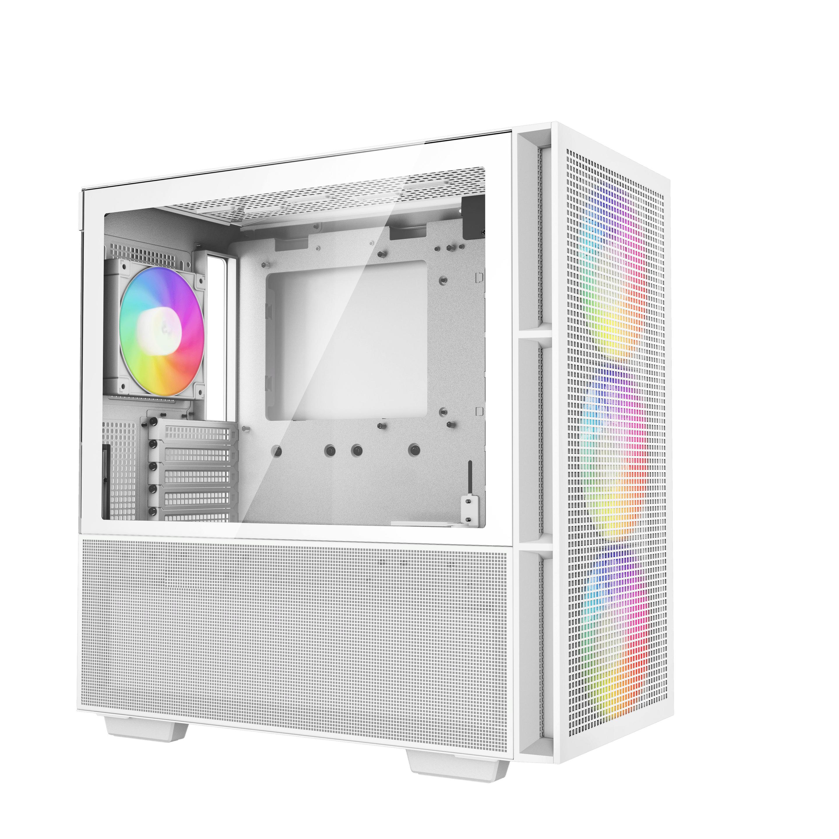 Caixa PC DEEPCOOL CH560 (ATX, EATX, micro ATX, Mini-ITX - ATX, PS2 - Midi Tower - Branco) — miniatura 2