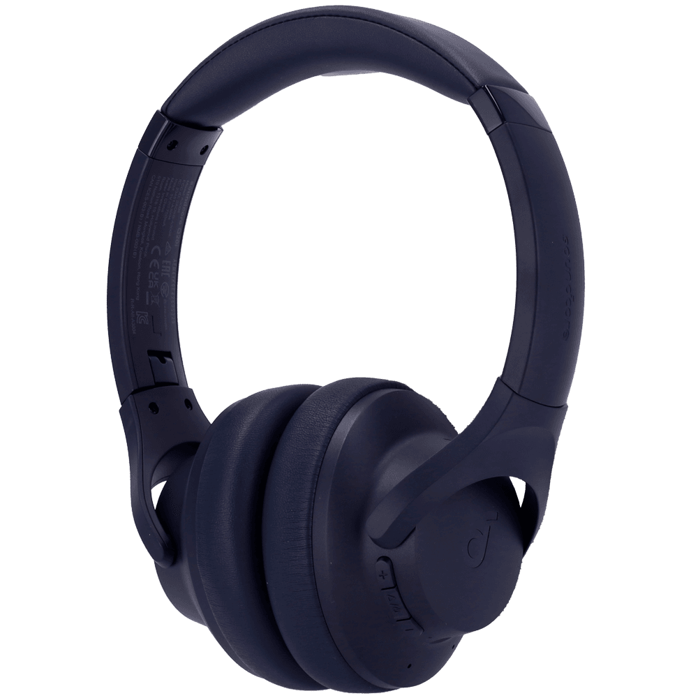 Auscultadores SOUNDCORE Q20i (Versão 5 - USB-C - Até 90% - Azul)