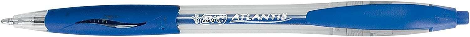 Esferográfica BIC Atlantis Soft (Plástico - Azul)