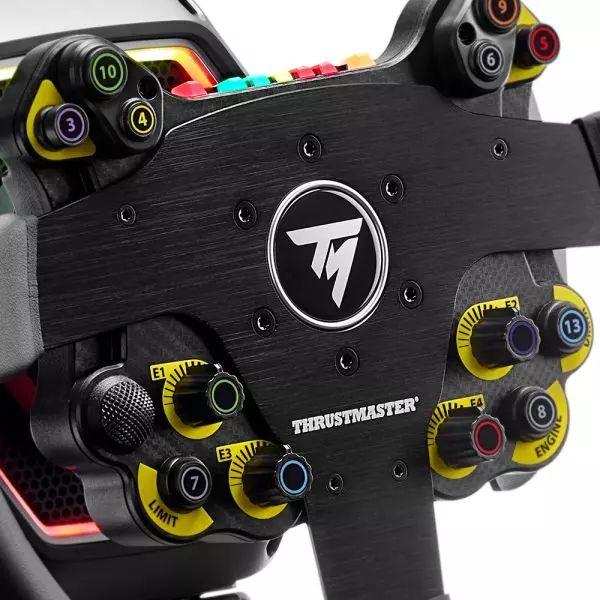 Volante THRUSTMASTER EVO Racing 32R Leather (Com fios - Preto e Amarelo) — miniatura 8