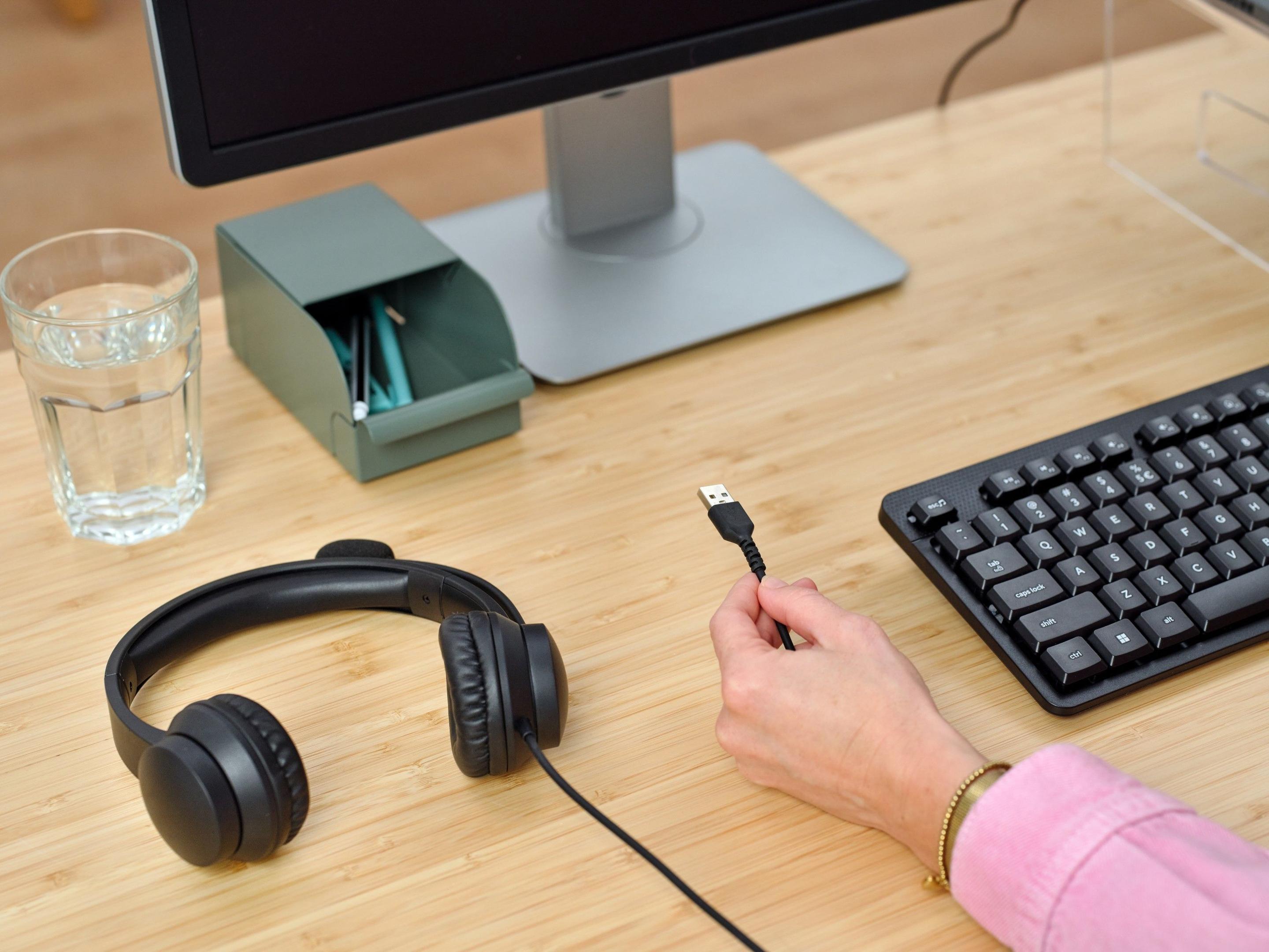 Headset TRUST Ayda USB (Binaural - Com fios - Supra-aural - Preto) — miniatura 8
