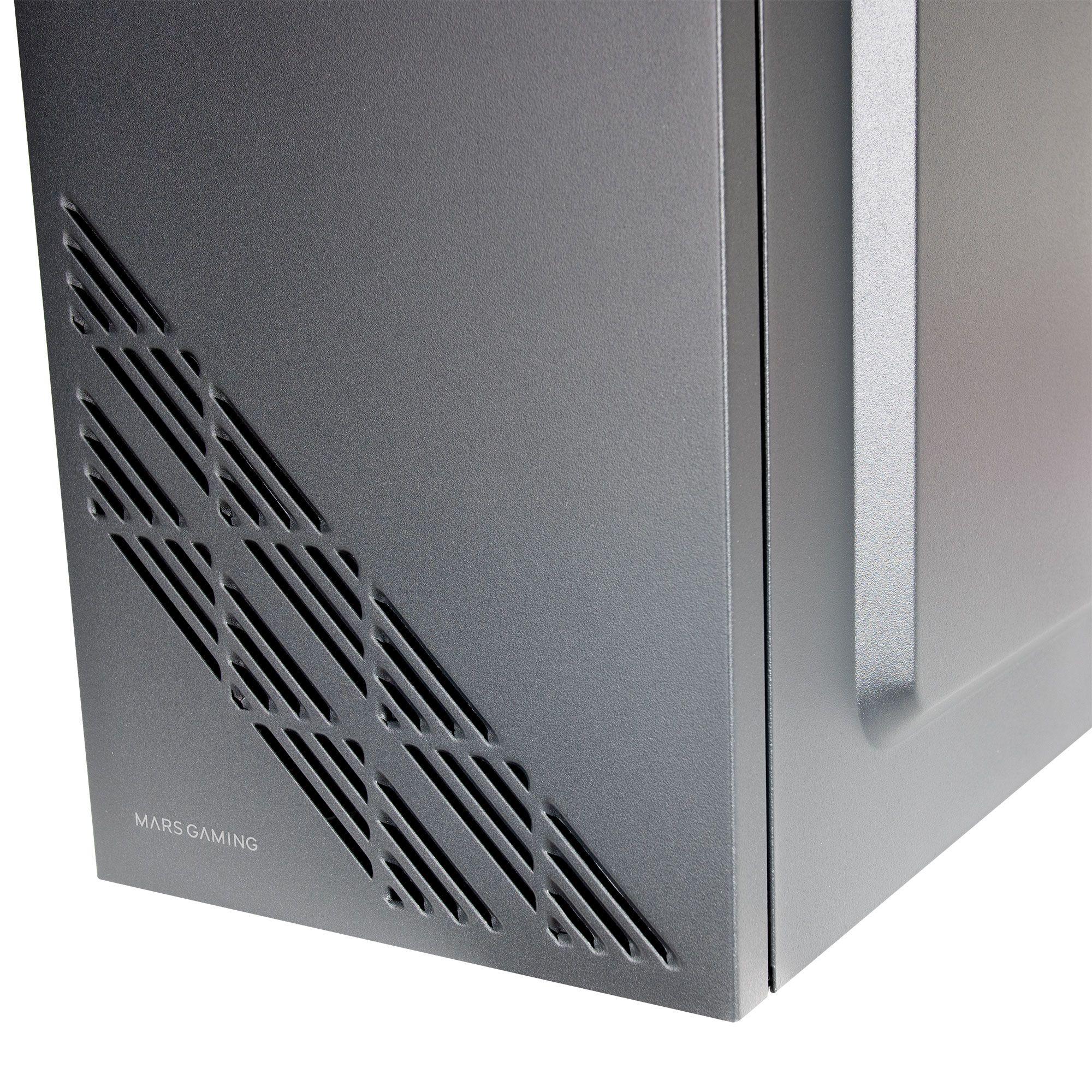 Caixa PC MARS GAMING MC100 (ATX, micro ATX, Mini-ITX - 2.5" - Mini-ITX, ATX - Preto) — miniatura 5