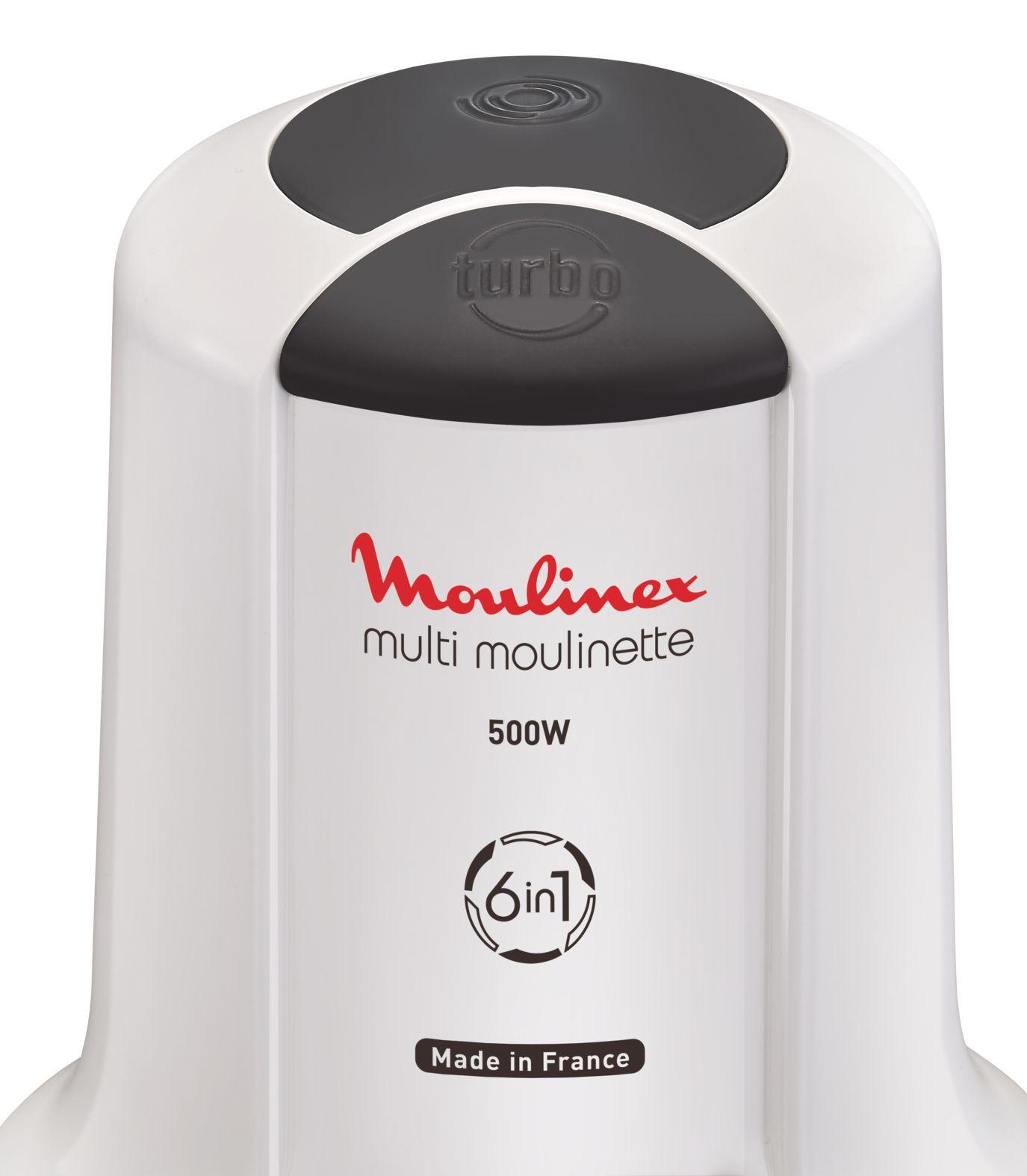 Picadora MOULINEX AT723110 (500 W - 0,5 l - Plástico - Branco), miniatura 3