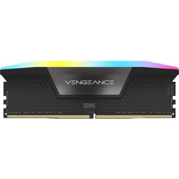 Memória RAM CORSAIR Vengeance RGB CMH32GX5M1B5200Z40 (5200 MHz - 32 GB - DIMM), miniatura 2