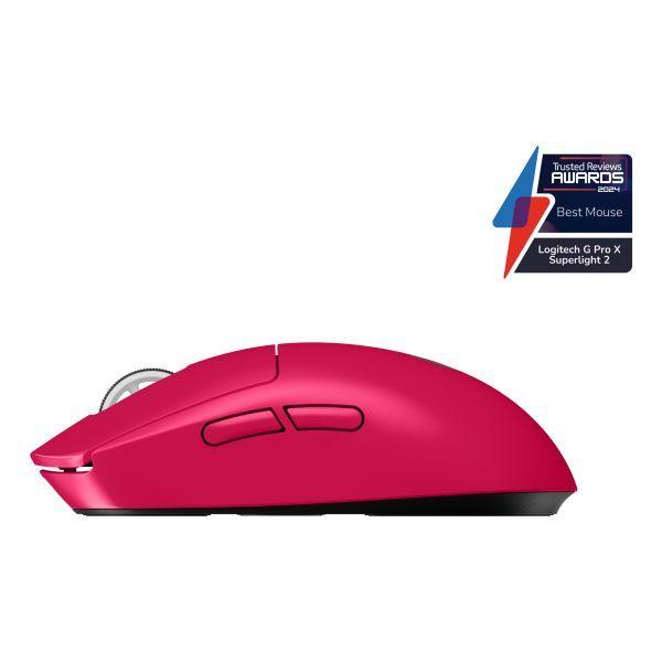 Rato LOGITECH G PRO X Superlight 2 (Mão direita - 32000 DPI - Ótico - Magenta) — miniatura 4