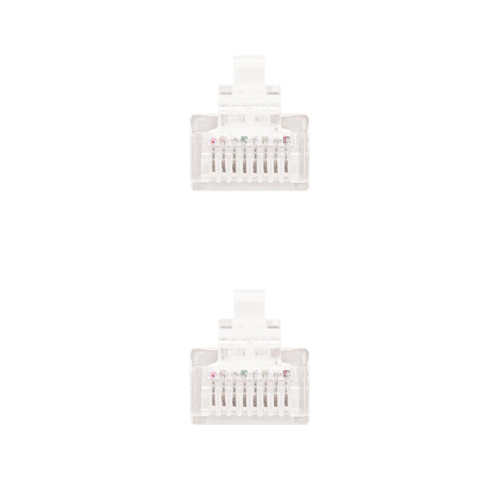 Cabo de Rede NANOCABLE 10.20.0400-L25-W (0,25 m - Cat6 - RJ-45 - Branco) — miniatura 3