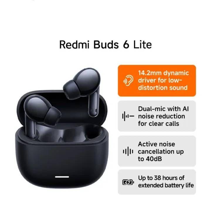 Auscultadores XIAOMI Redmi Buds 6 Lite (Intra-aural - 32 Ω - A2DP, AVRCP, HFP - Branco), miniatura 3