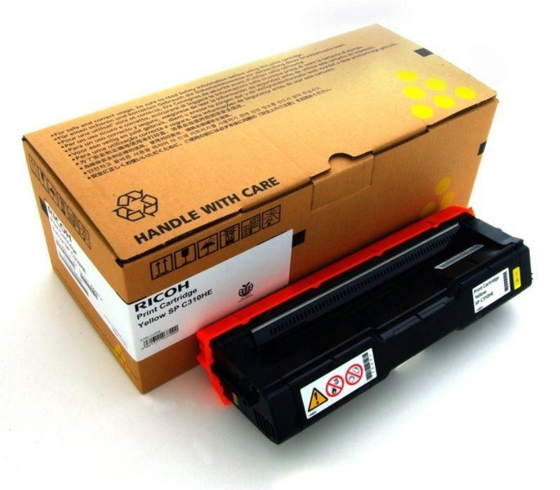 Toner RICOH SPC310HE (6000 páginas - Amarelo) — miniatura 2