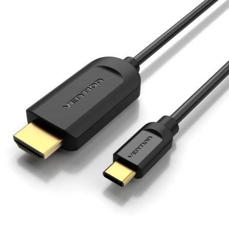 Cabo Conversor USB-C para HDMI VENTION CGUBH (2 m - USB Type-C - Preto)