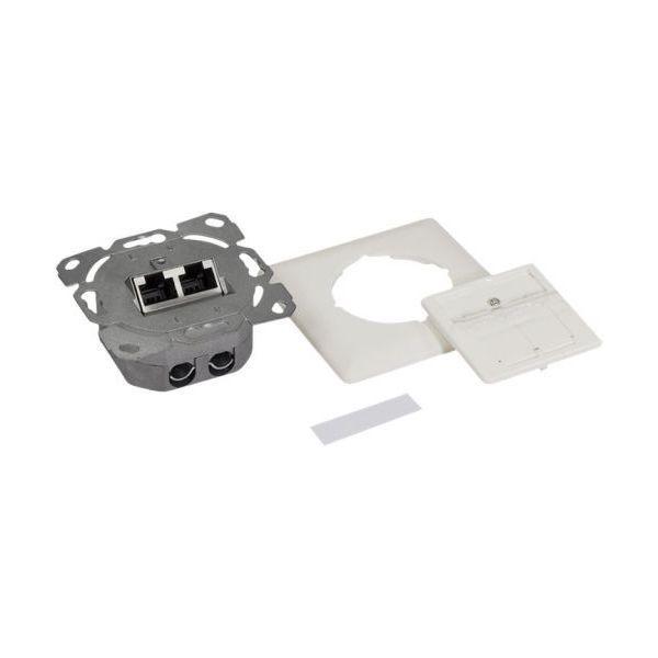 Tomada de Rede LOGILINK NP0128 (Branco Puro)