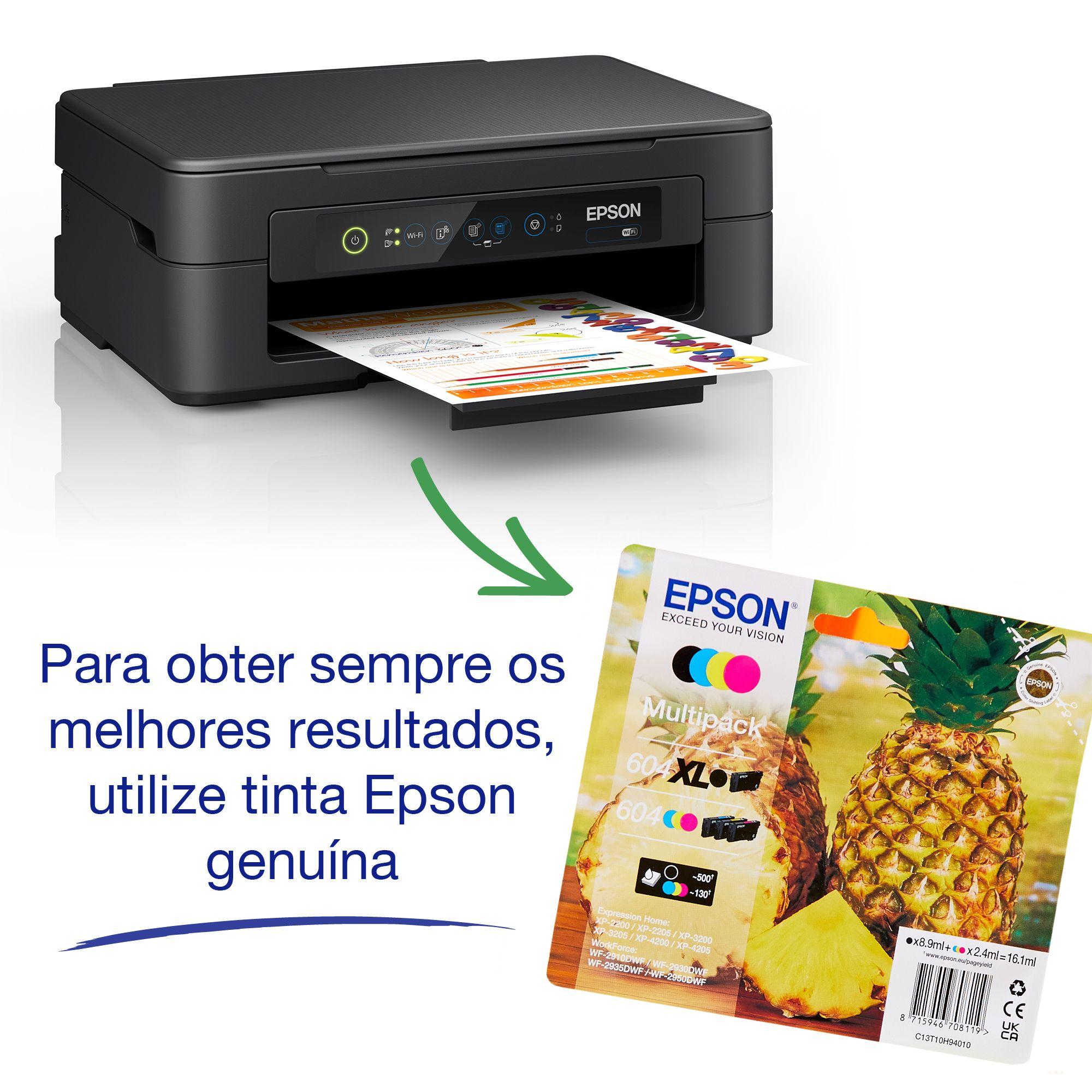 Impressora Multifunções EPSON Expression Home XP-2205 (A4 - Impressão a cores - 50 folhas - Preto), miniatura 7