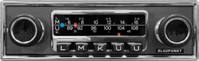 Auto-rádio BLAUPUNKT Frankfurt Stereo MB (Design retro)
