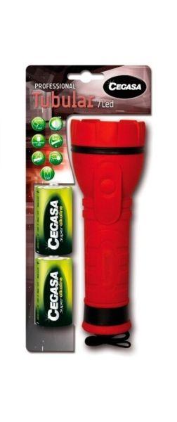 Lanterna Profissional CEGASA 104154 (2 pilhas LR20 incluídas)