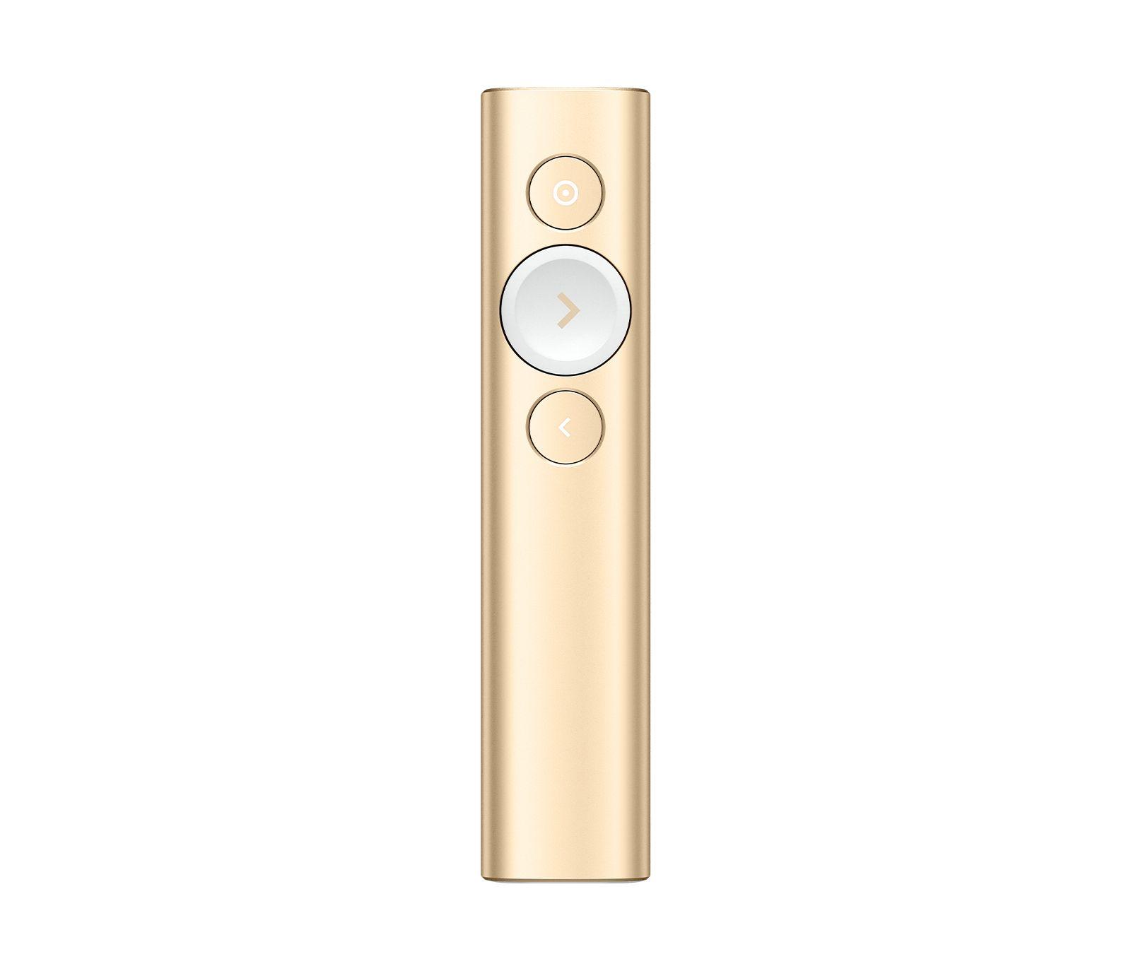 Apresentador LOGITECH Spotlight Plus (USB Type-A para USB Type-C - Bluetooth/RF - Dourado) — miniatura 2