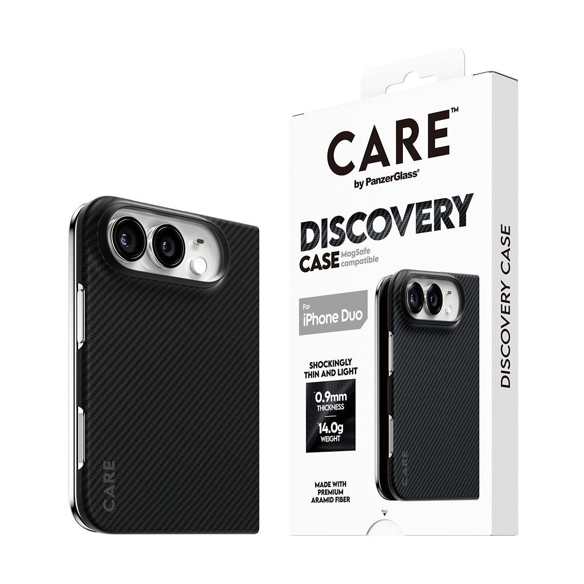 Capa para Telemóvel PANZERGLASS CARE Discovery Case (7,6" - Apple - Fibra - Preto e Cinzento), miniatura 6
