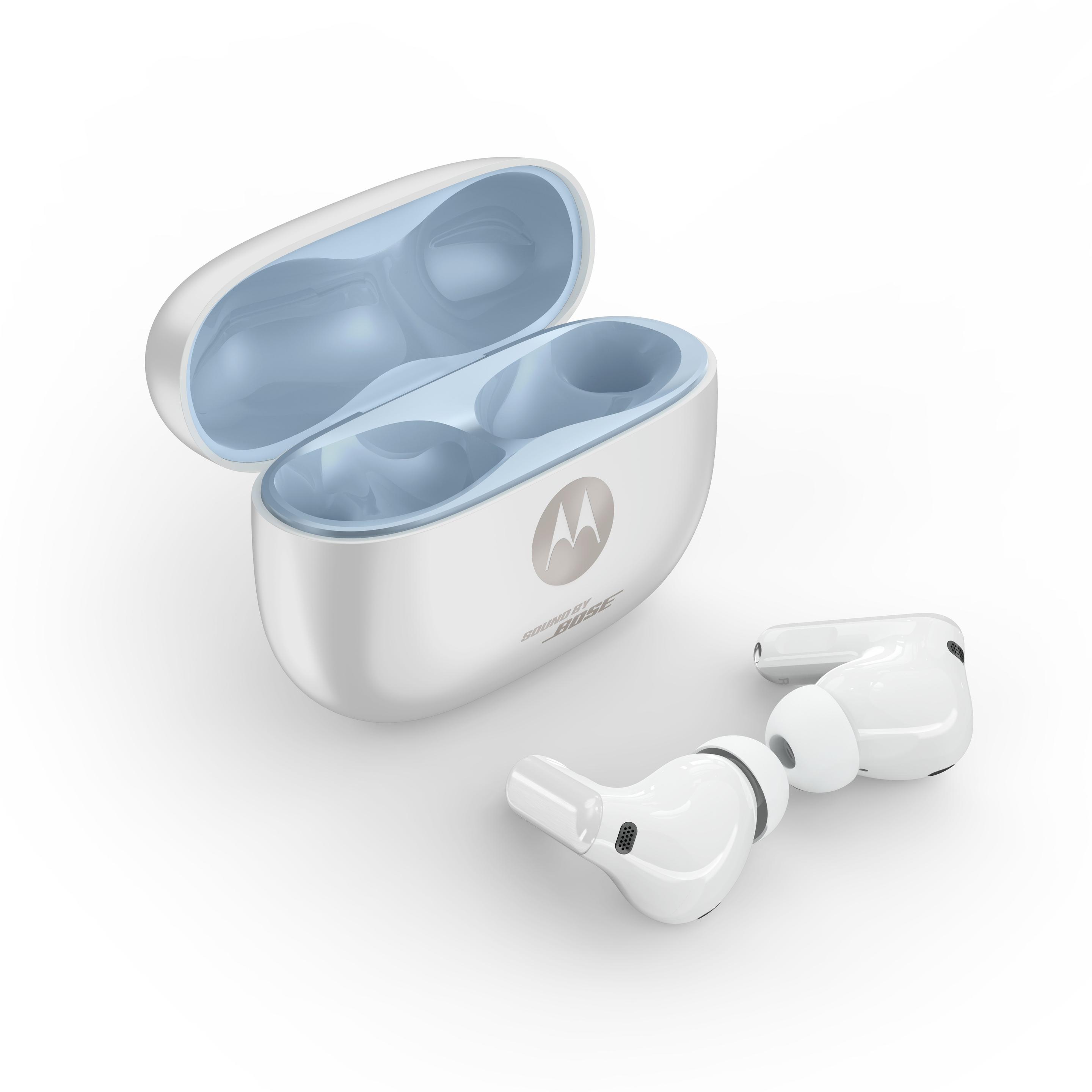 Auscultadores MOTOROLA moto buds 2 plus (4 W - Sem fios - Branco PANTONE Cool White), miniatura 10