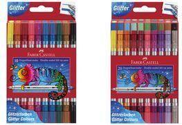 Marcadores de Fibra FABER-CASTELL 151108 (Ponta Dupla - Conjunto de 20)