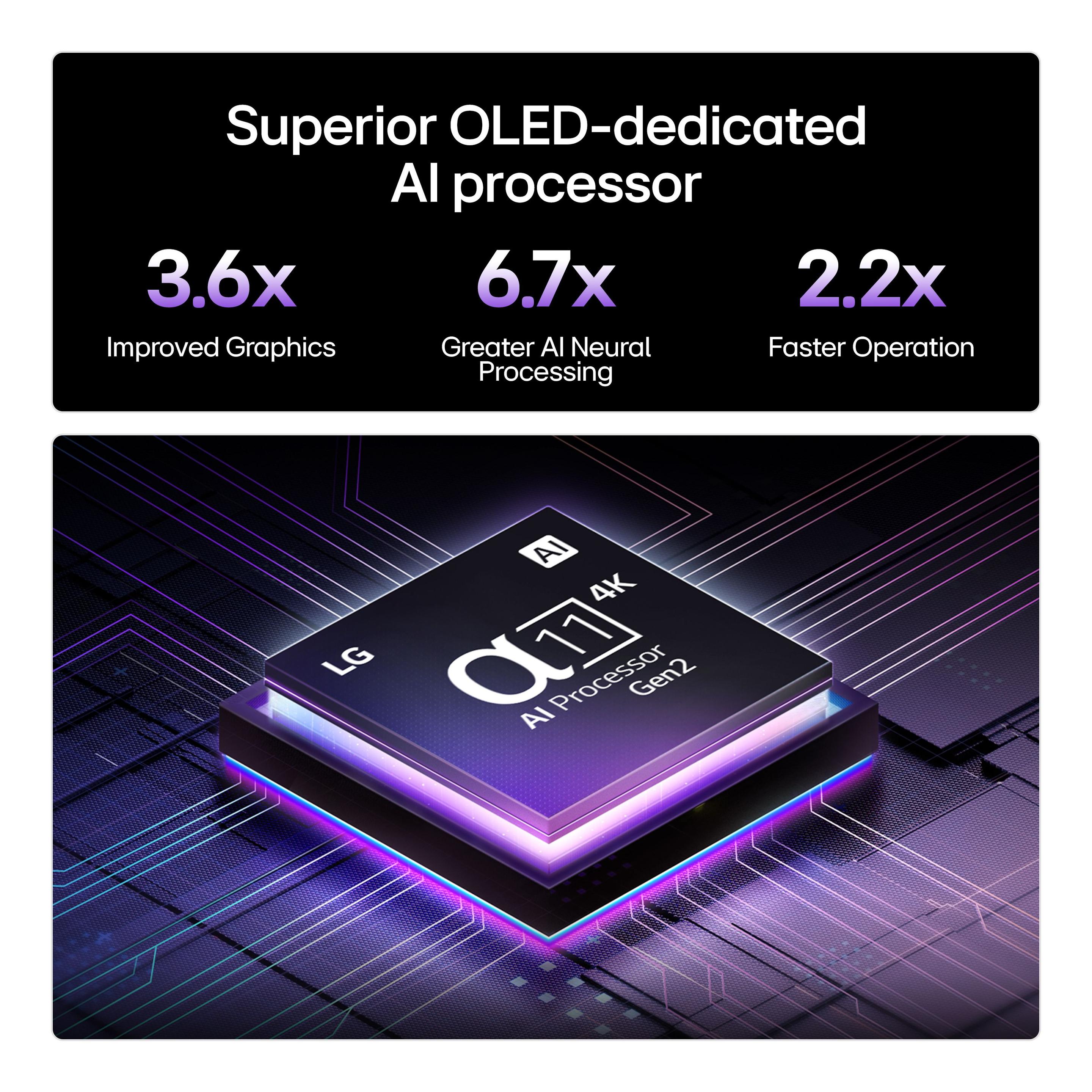 Televisão LG TV OLED65M59LA (65'' - 4K OLED evo - Metálico), miniatura 8