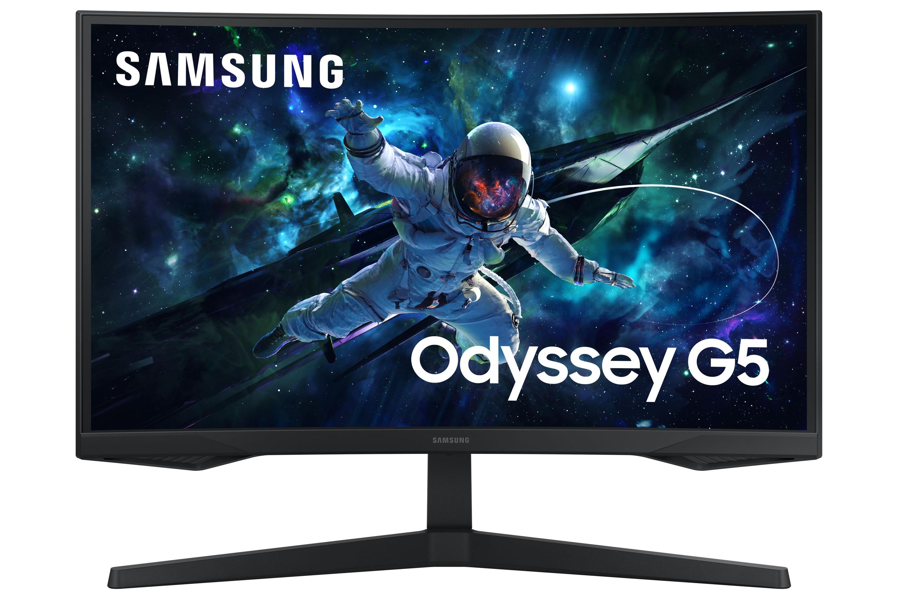 Monitor SAMSUNG Odyssey G55C LS27CG554EUXEN (27" - VA - 165 Hz - Preto)