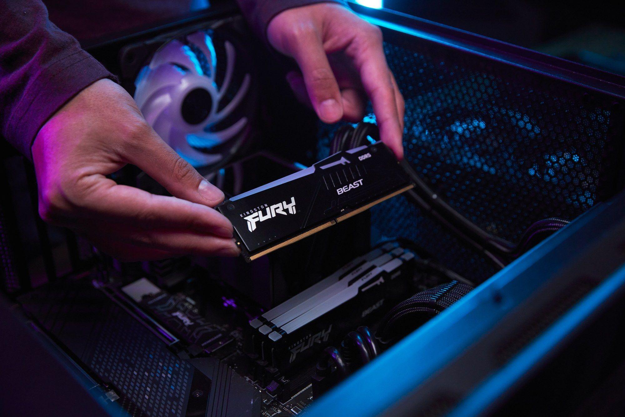 Memória RAM KINGSTON FURY Beast RGB KF560C36BBEAK2-64 (6000 MHz - 64 GB - DIMM), miniatura 15