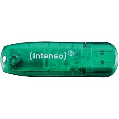 Pen USB INTENSO Rainbow Line 3502460 (USB 2.0 - Verde)