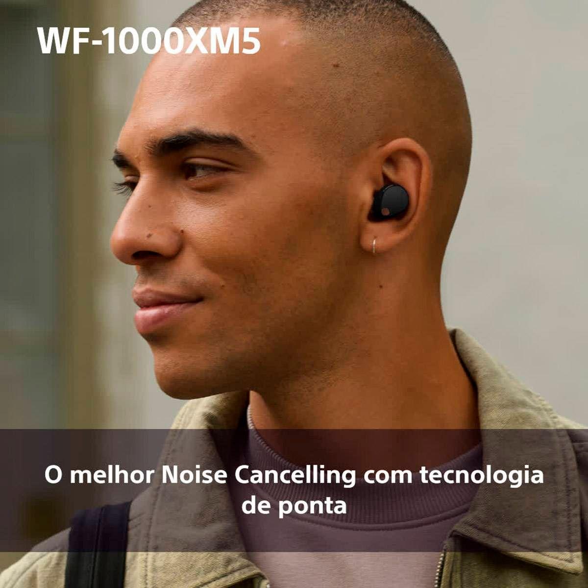 Auscultadores True Wireless SONY WF-1000XM5 (Binaural - Sem fios - Intra-auricular - Preto), miniatura 5