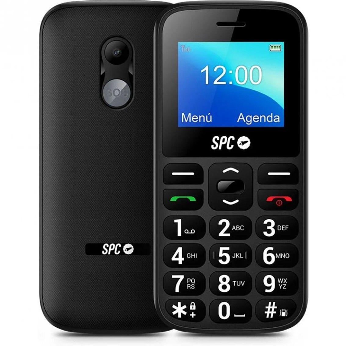 Telemóvel SPC Fortune 2 4G (128MB/48MB - 1,77" - Dual SIM - Preto)