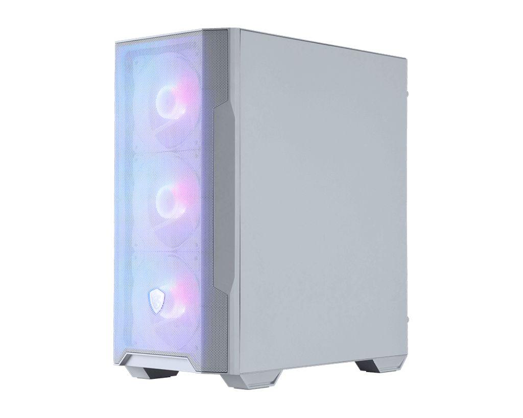 Caixa PC Gaming MSI MAG FORGE M100R WHITE (micro ATX, Mini-ITX - Micro Tower - Micro-ATX, Mini-ITX - Branco)