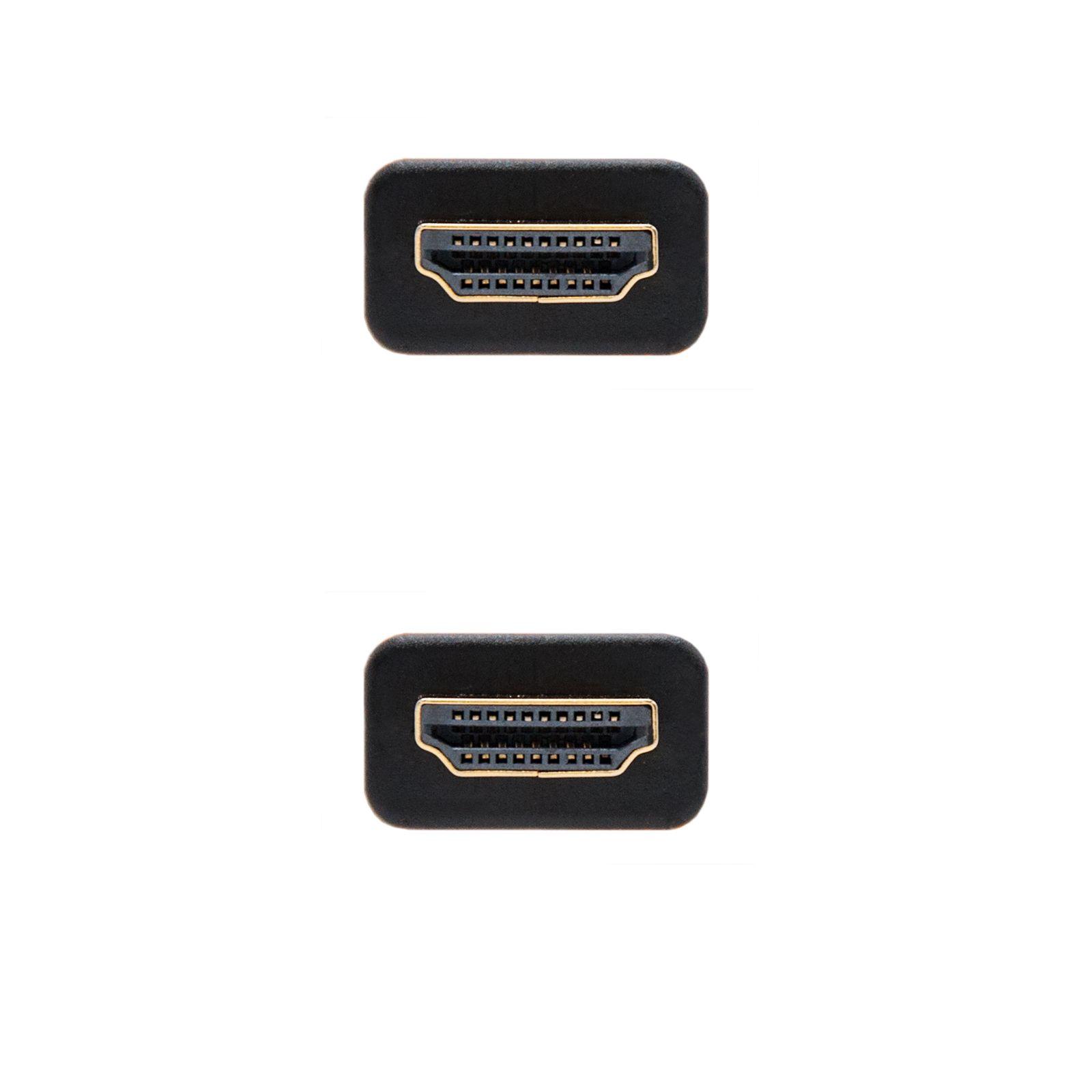 Cabo HDMI NANOCABLE 10.15.3702 (2 m - 60 Hz - HDMI Type A - Preto) — miniatura 3