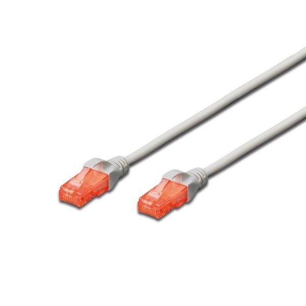 Cabo de Rede RJ45 EWENT IM1033 (20 m - Cat6 - RJ-45 - Cinzento)