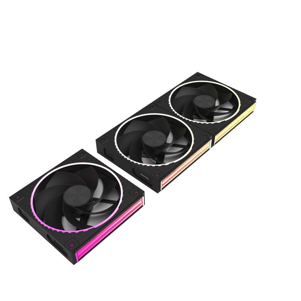 Ventoinha para Caixa de PC ZALMAN ZM-DF120R (3,36 W - Preto), miniatura 7