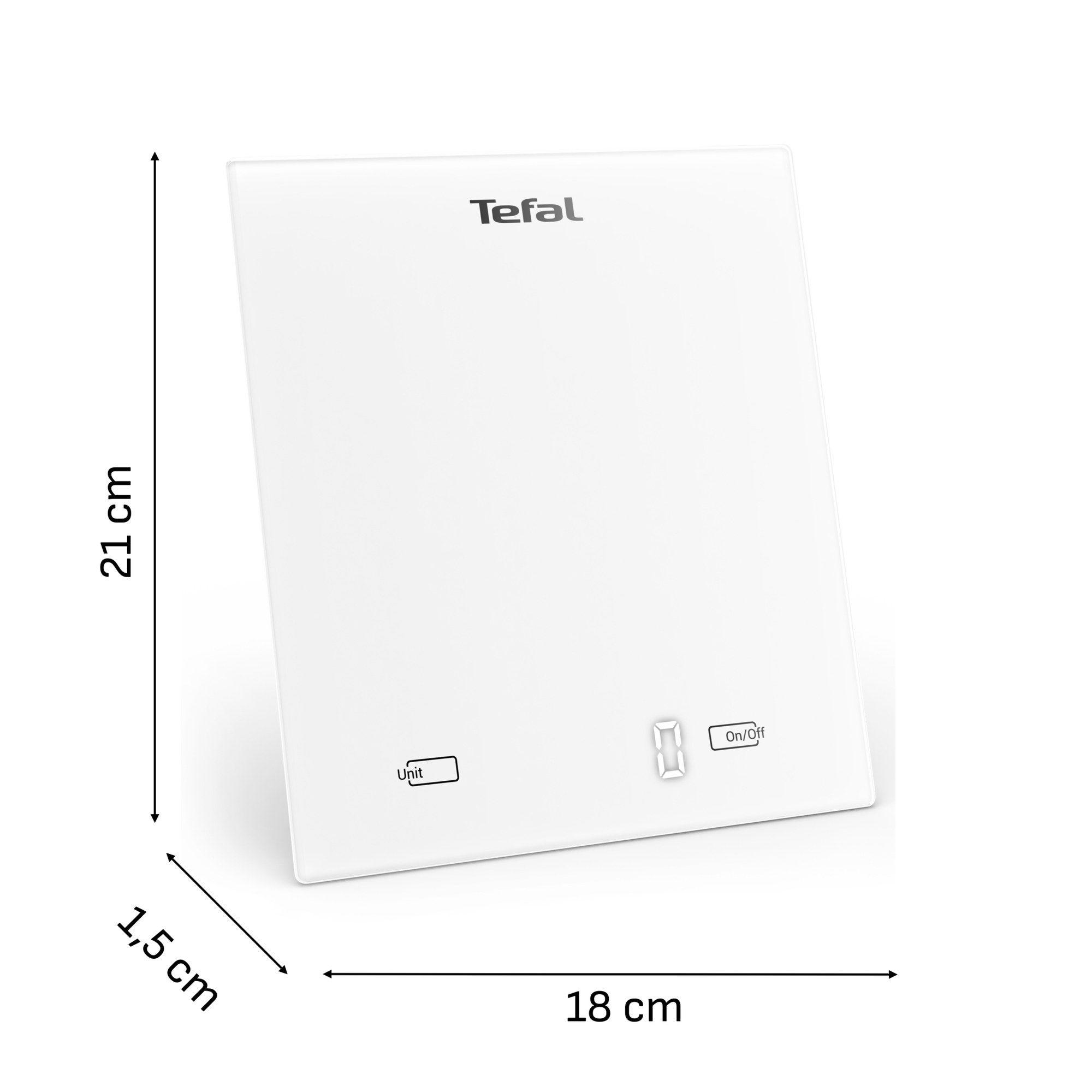Balança de Cozinha TEFAL BC5504V0 (Vidro temperado - Branco) — miniatura 4