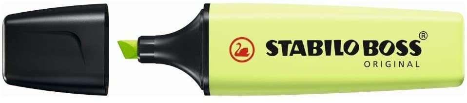 Marcador Fluorescente STABILO BOSS ORIGINAL 70/133 Pastel (Lima)