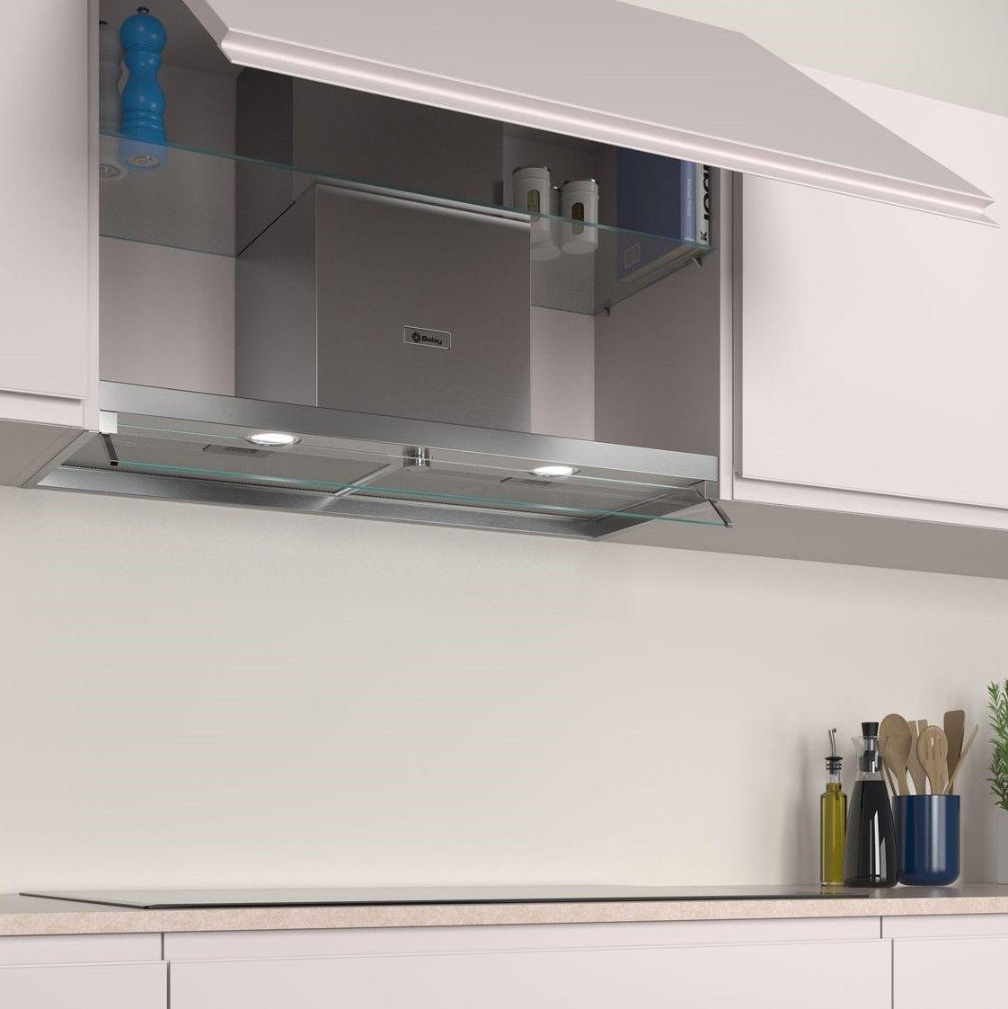 Exaustor de Parede BALAY 3BD896MX (Altura 35,6 cm - 89 cm - 35 cm - Inox), miniatura 2