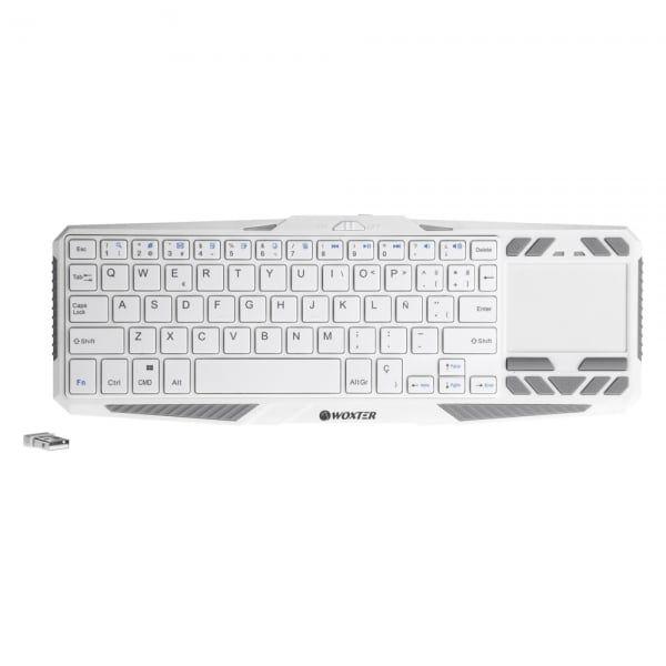 Teclado WOXTER TV 920 (Internacional - Sem fios - Branco)