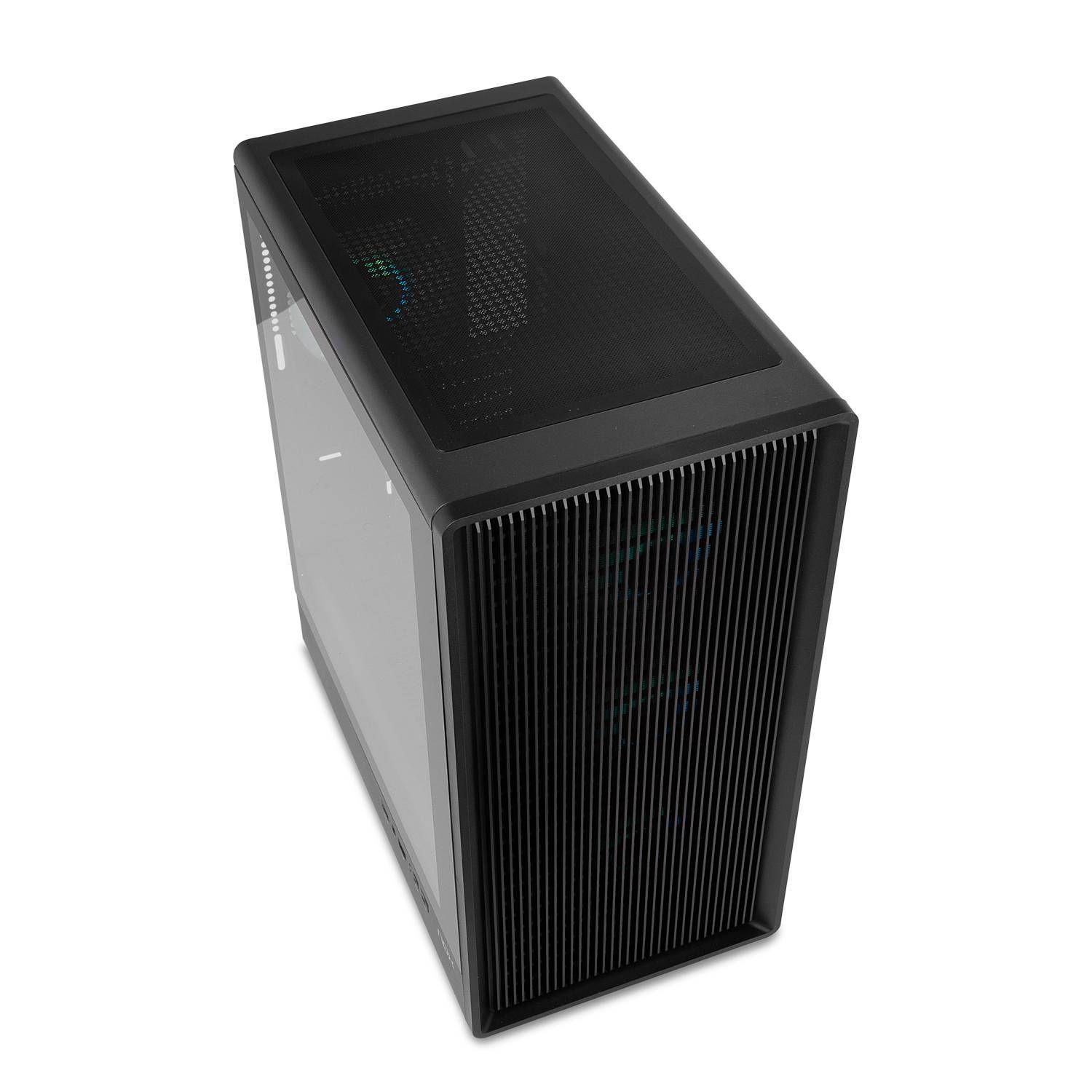 Caixa PC NOX Infinity Iota (ATX, ITX, Micro ATX - Midi Tower - 17,4 cm - Preto) — miniatura 3