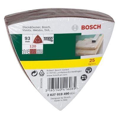 Lixas para Lixadeira Delta BOSCH 2607019490 (93 mm), miniatura 2