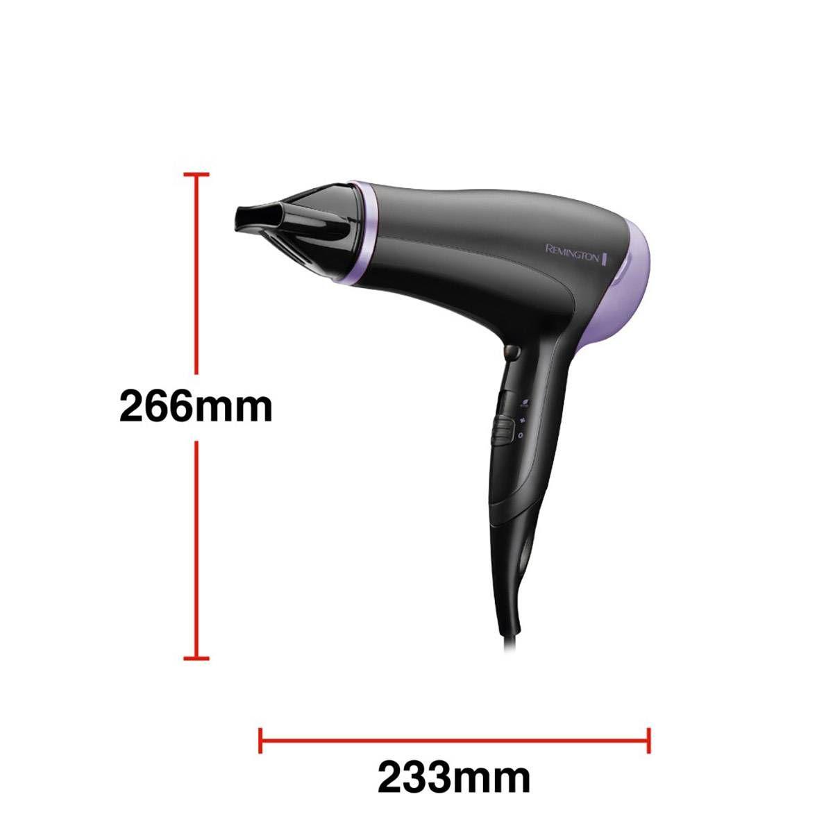 Conjunto Secador e Alisador de Cabelo REMINGTON D3016GP (Cerâmica - 266 x 233 mm - Preto) — miniatura 5