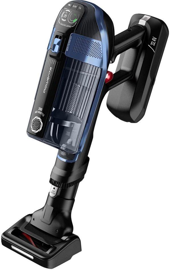 Aspirador Vertical ROWENTA X-Force Flex 14.60 Aqua RH99C0WO (Altura 11,4 cm - Preto/Azul), miniatura 4
