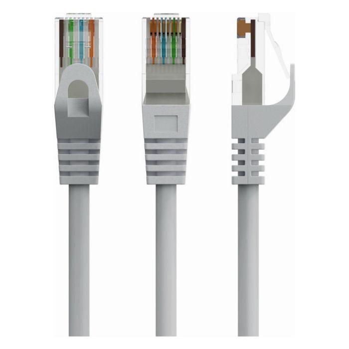 Cabo de Rede GEMBIRD PP6U-2M (2 m - Cat6 - RJ-45 - Cinzento) — miniatura 3