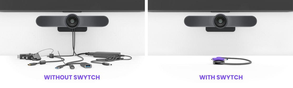 Sistema de Transmissão e Receção AV LOGITECH Swytch 952-000010 (3.2 Gen 1 - Com fios - Grafite), miniatura 4