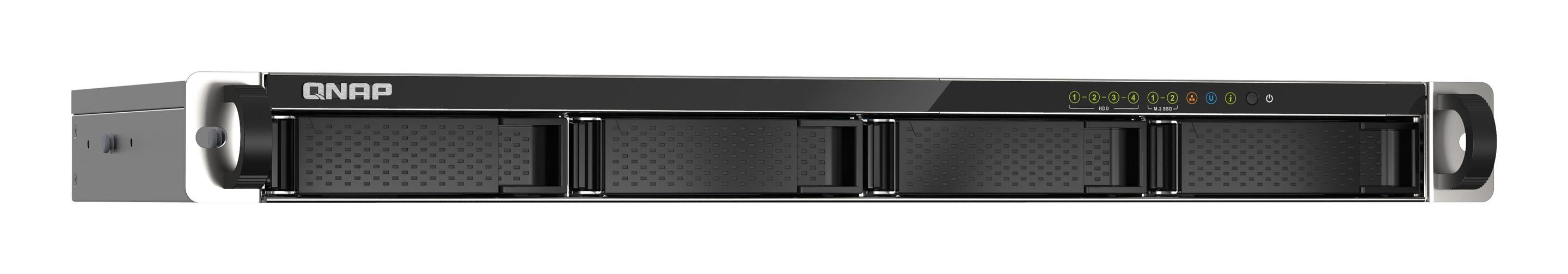 NAS QNAP TS-435XeU-4G (4 GB - 4 baias - Preto e Cinzento), miniatura 4